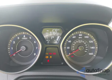 2013 Hyundai Elantra Gls from USA, damaged, VIN 5NPDH4AEXDH312007